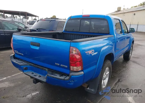 2008 Toyota Tacoma Double Cab из США, поврежденный, VIN 3TMLU42N68M014060
